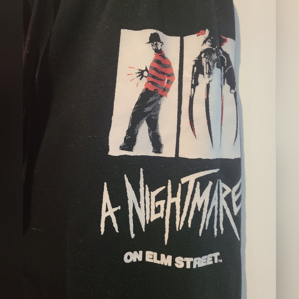 Freddy Krueger Red and Black Joggers - Picture 2 of 6